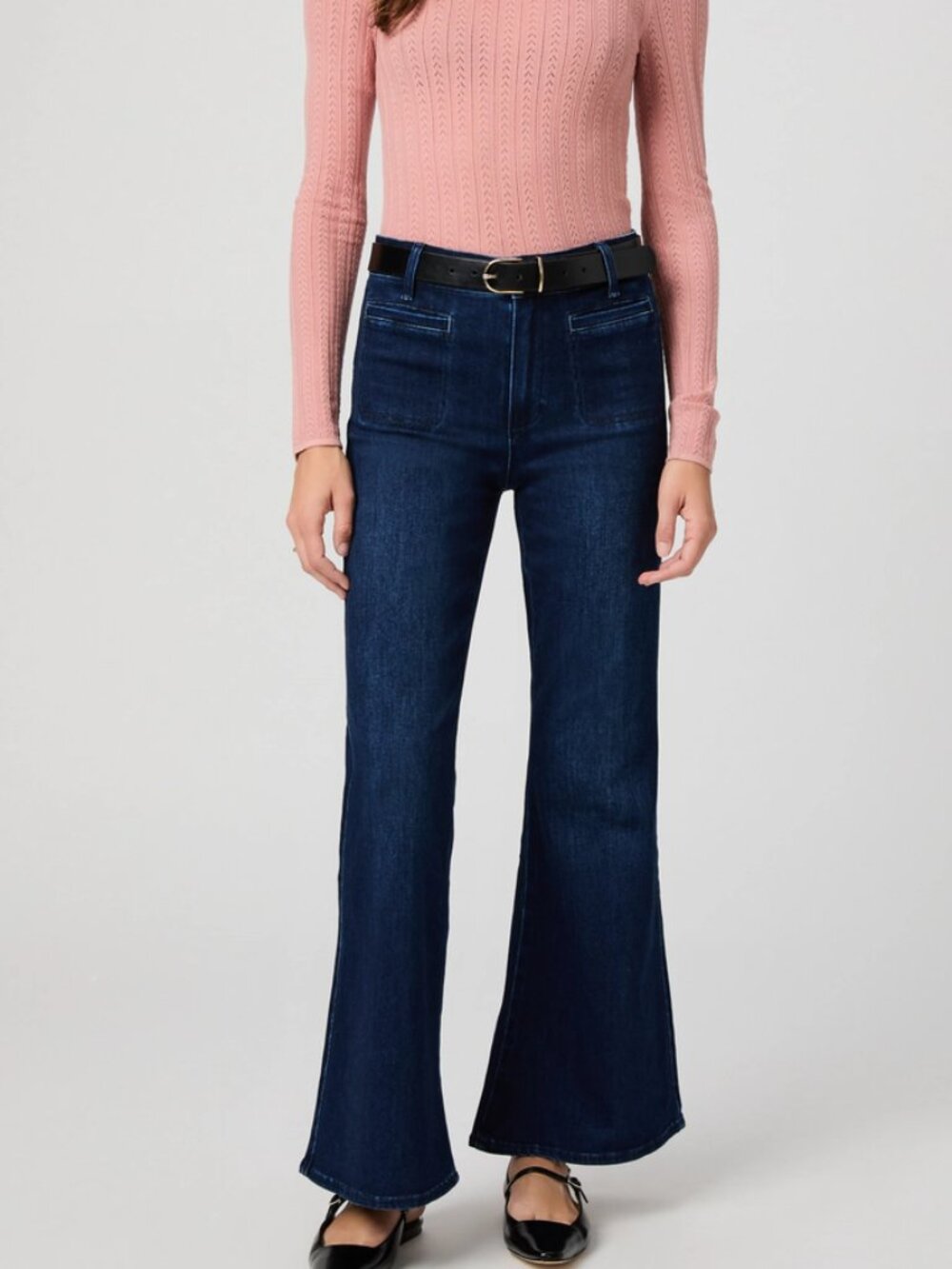 PAIGE Marlow Skimmer Flare Jeans in Prairie Size 29 NWT $259 - Picture 2 of 5
